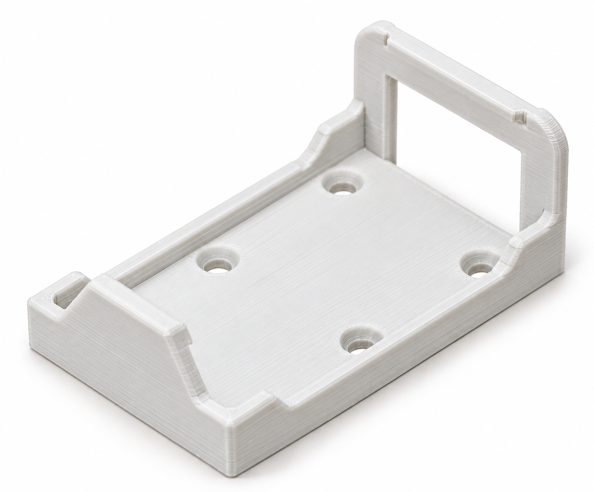 Secured. Guitar Pedal Holder