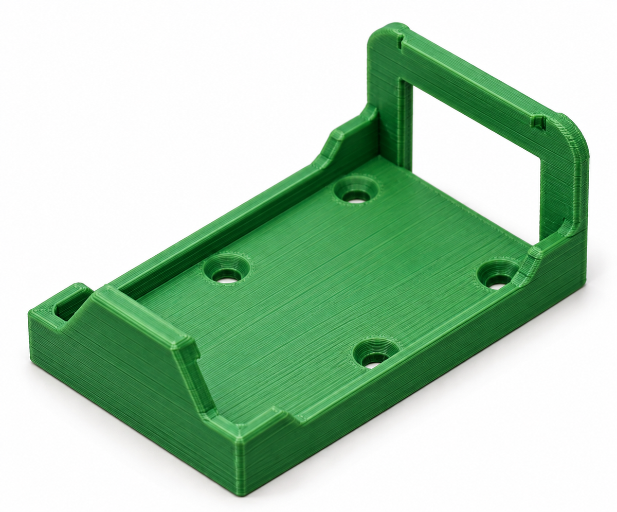 Secured. Guitar Pedal Holder