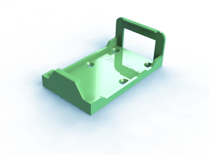 Secured. Guitar Pedal Holder