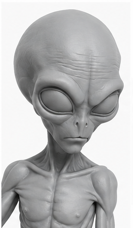 Trophy Mic Series – Bald-Headed Alien