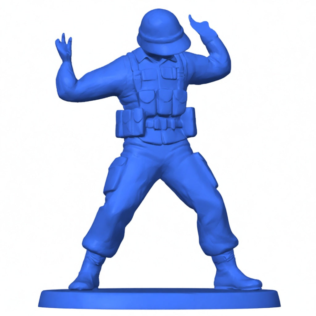 Trophy Mic Series - Soldier On-Shoulder - Microphone Holder