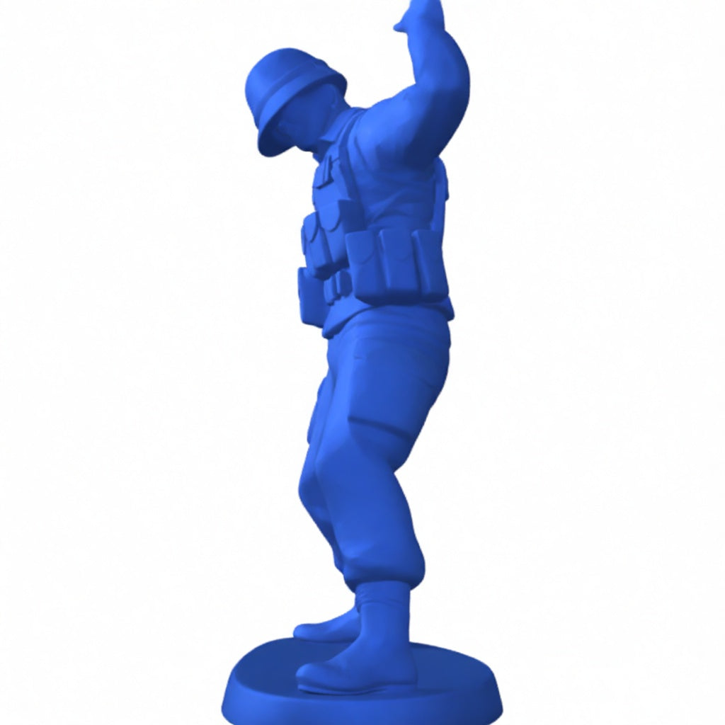 Trophy Mic Series - Soldier On-Shoulder - Microphone Holder