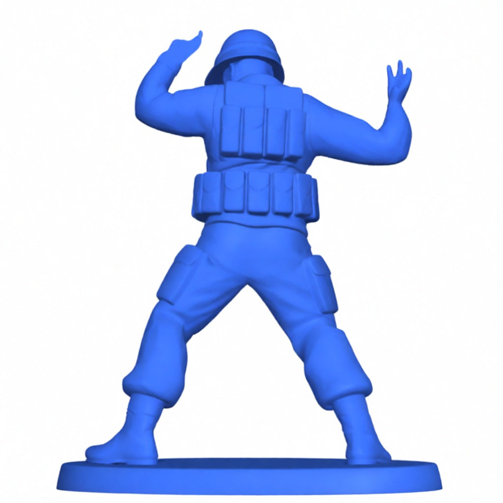 Trophy Mic Series - Soldier On-Shoulder - Microphone Holder