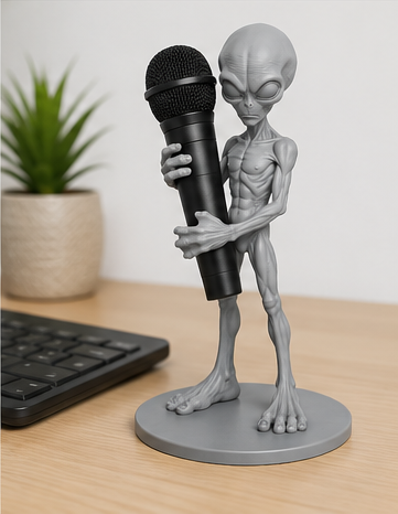 Trophy Mic Series – Bald-Headed Alien